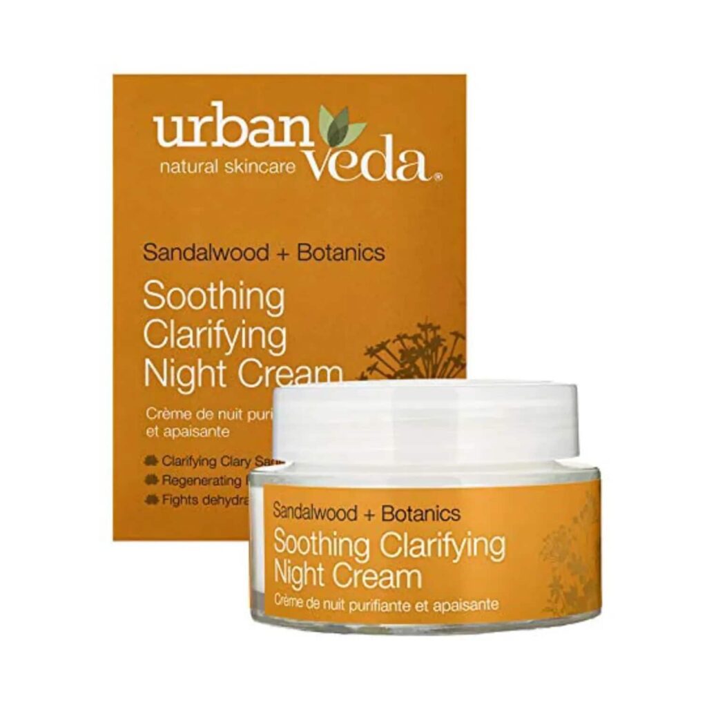 Urban Veda Soothing Sandalwood Clarifying Night Cream (50ml) - Urban Veda