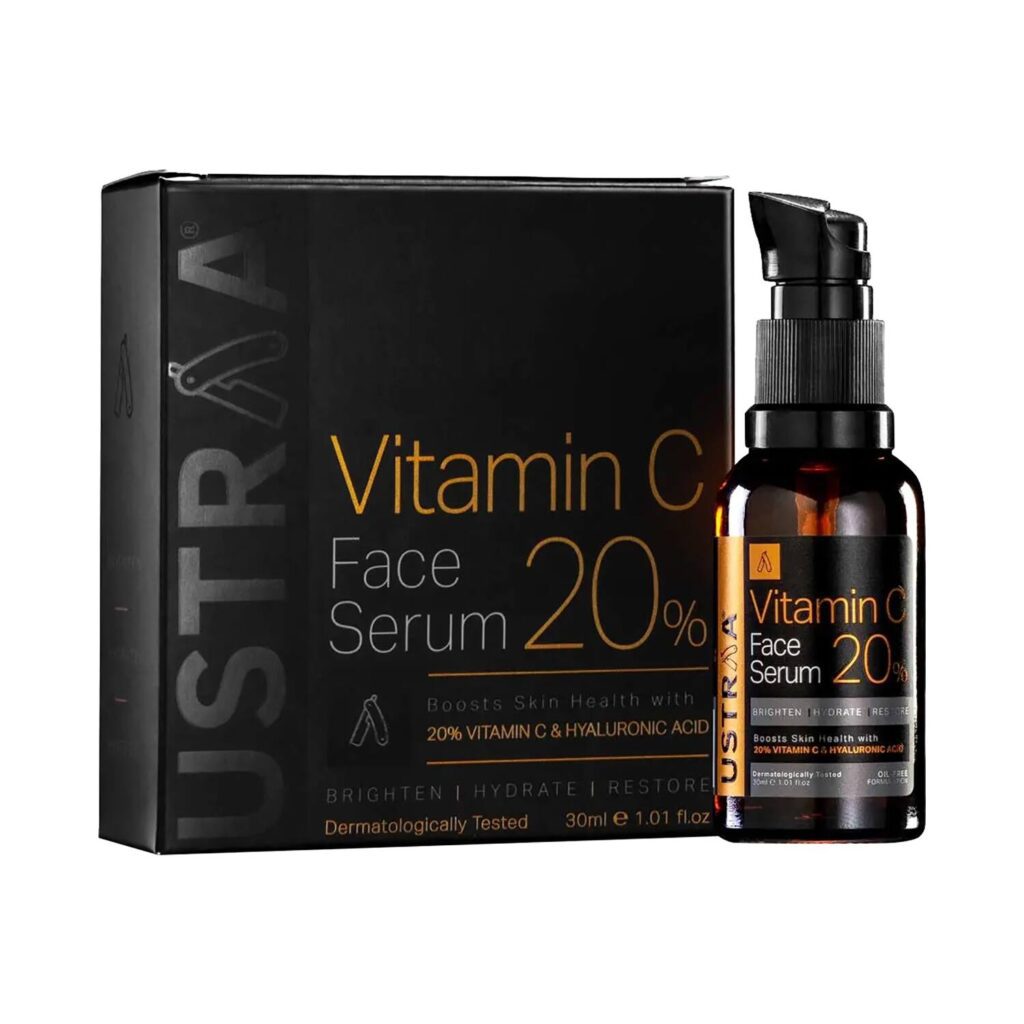 Ustraa 20% Vitamin C Face Serum (30ml) - Ustraa