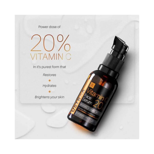 Ustraa 20% Vitamin C Face Serum (30ml) - Ustraa