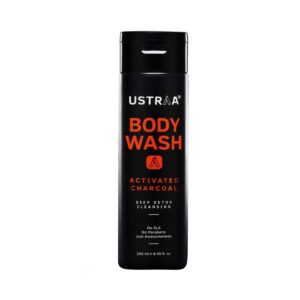 Ustraa Activated Charcoal Body Wash (250ml) - Ustraa