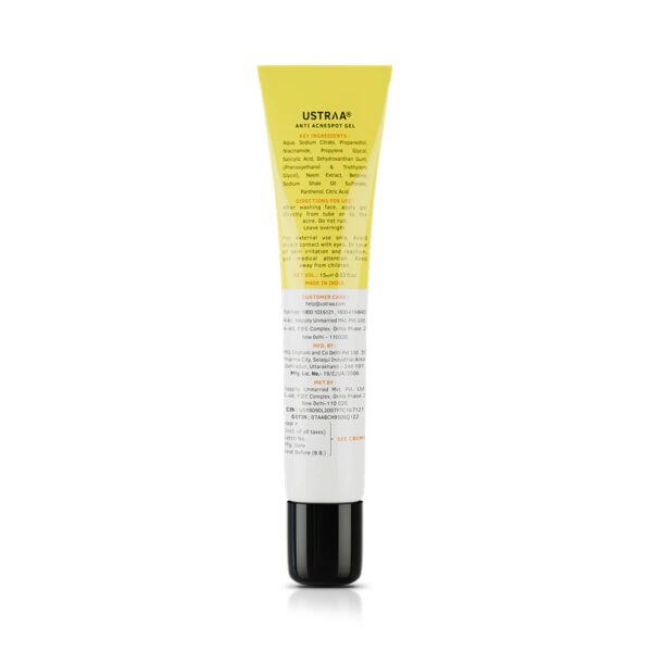 Ustraa Anti Acne Spot Gel & Base Camp Cologne Combo - Ustraa