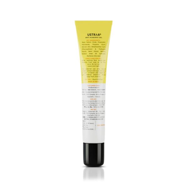 Ustraa Anti Acne Spot Gel & Detan Face Scrub Combo - Ustraa