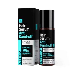 Ustraa Anti Dandruff Ginger & Tea Tree Hair Serum - (200ml) - Ustraa