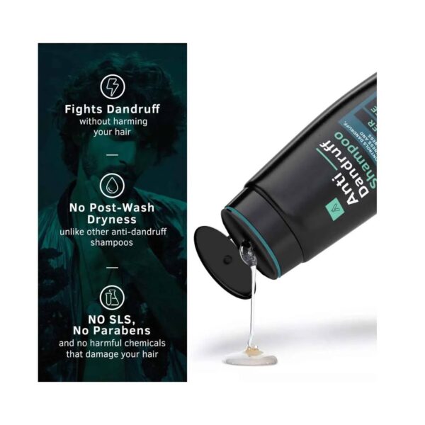 Ustraa Anti Dandruff Ginger & Tea-Tree Hair Shampoo (250ml) - Ustraa