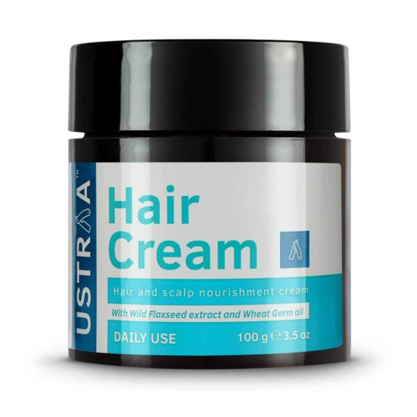 Ustraa Ayurvedic Beard Growth Oil & Hair Cream - Daily Use - Ustraa