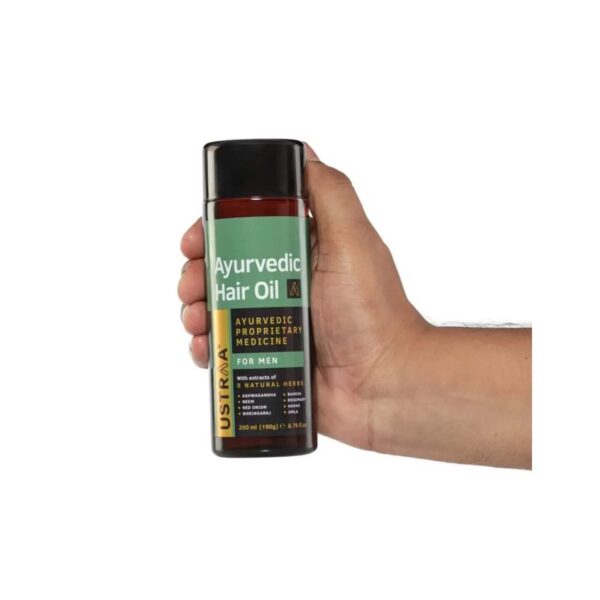 Ustraa Ayurvedic Hair Oil - (200ml) - Ustraa