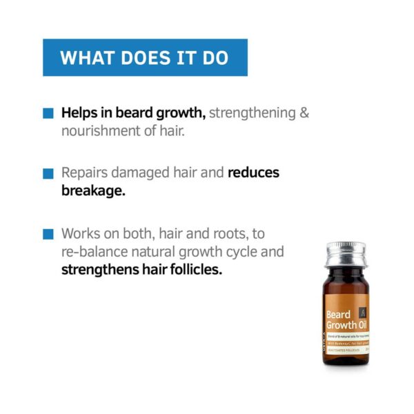 Ustraa Beard Growth Oil & De-tan Face Scrub - Ustraa