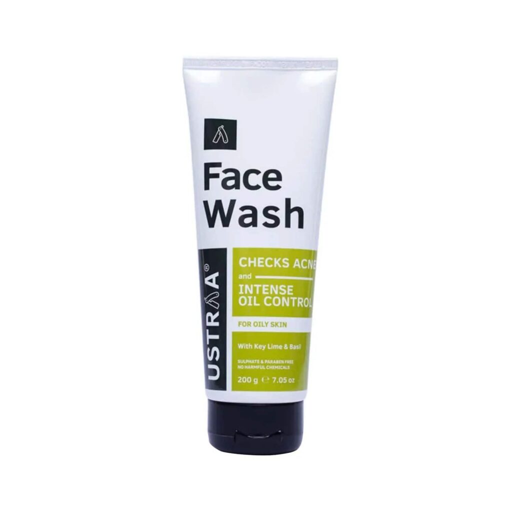 Ustraa Checks Acne & Oil Control Face Wash - (200g) - Ustraa