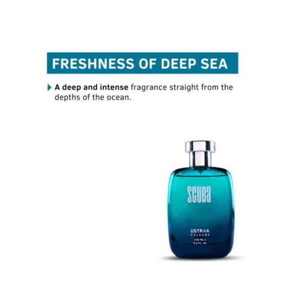Ustraa Cologne For Men Deep And Fresh Scuba, Cologne For Menbase & Ammunition Perfume Combo - Ustraa