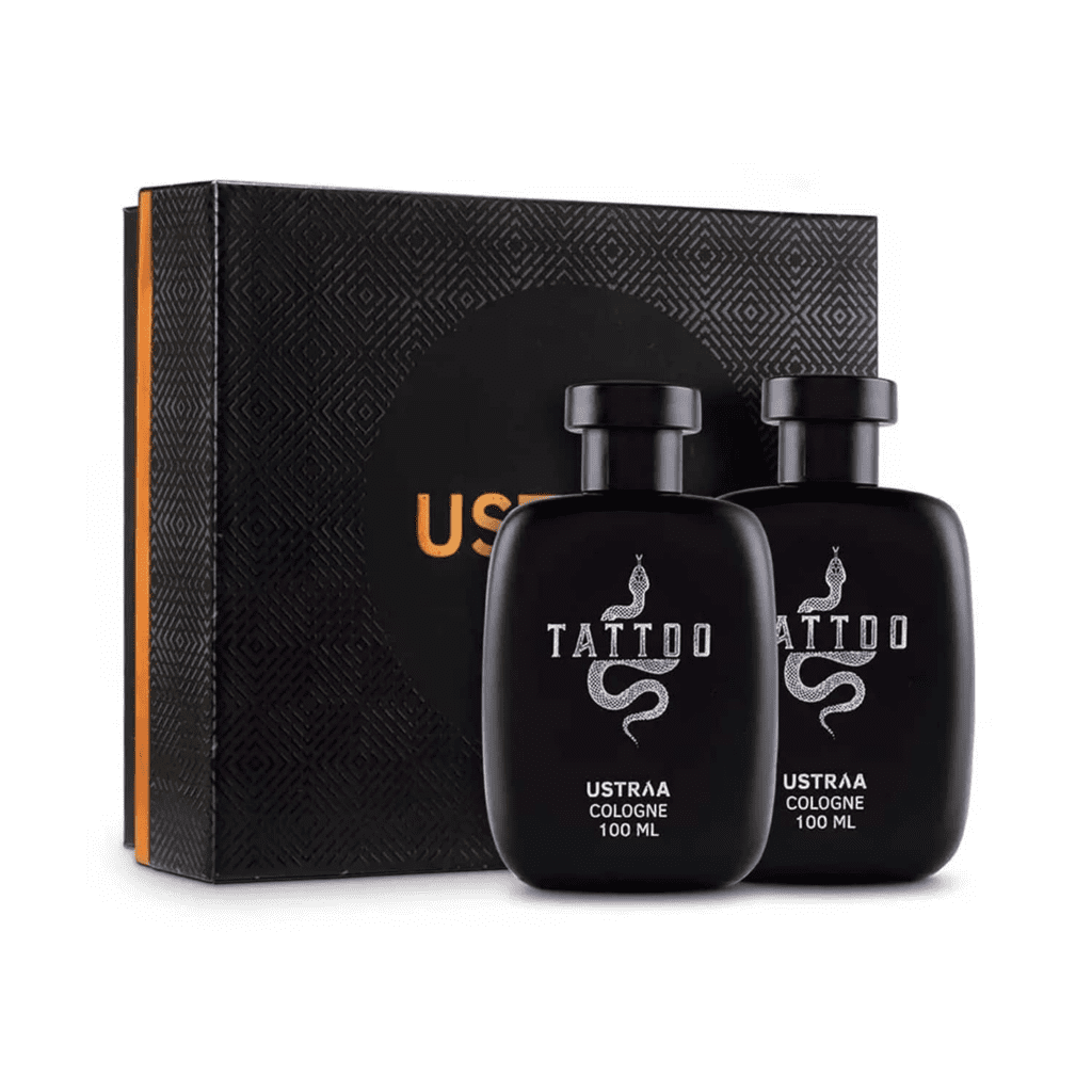 Ustraa Fragrance Bundle - Tattoo (Perfume For Men) - Set Of 2 - Ustraa