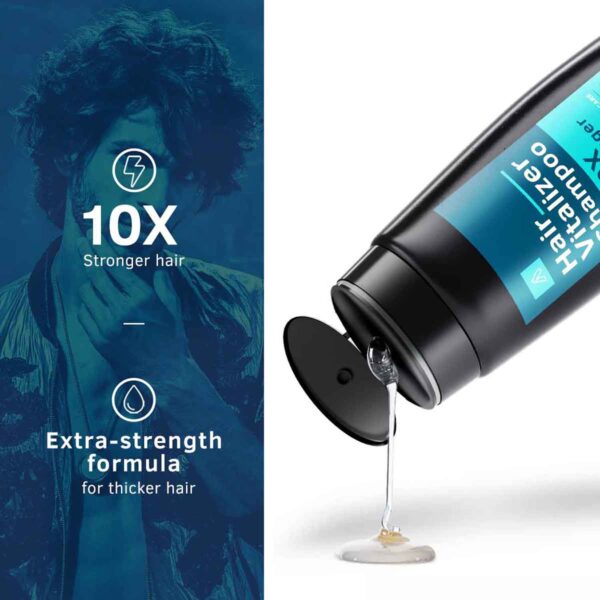 Ustraa Hair Vitalizer Shampoo & Night Cream Combo - Ustraa