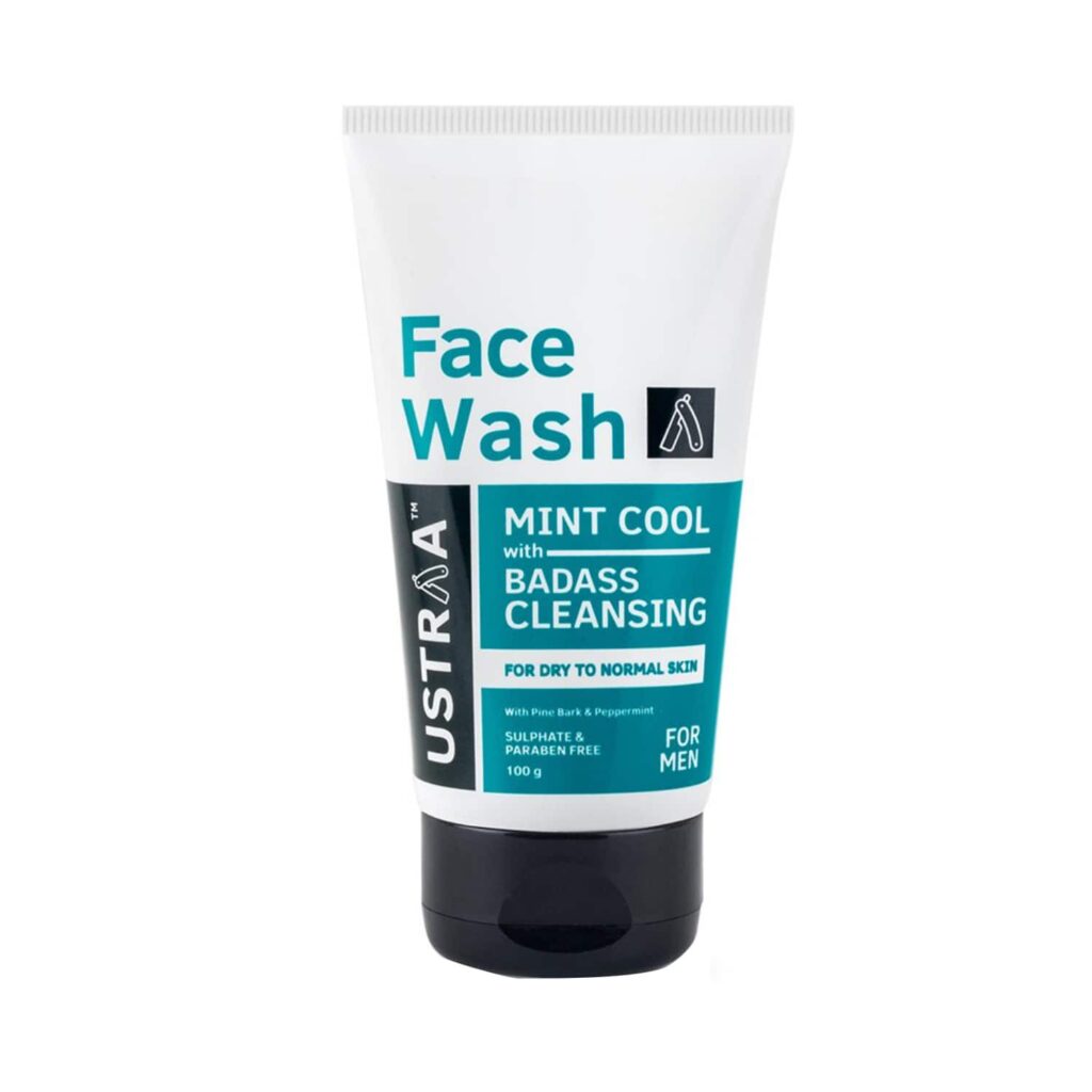Ustraa Mint Cool Skin Face Wash (100g) - Ustraa