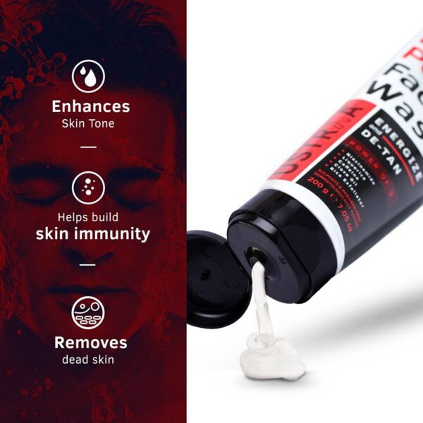 Ustraa Power Face Wash De-Tan & De-Tan Face Mask - Oily Skin - Ustraa