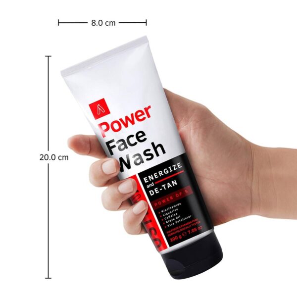 Ustraa Power Face Wash De-Tan & De-Tan Face Mask - Oily Skin - Ustraa