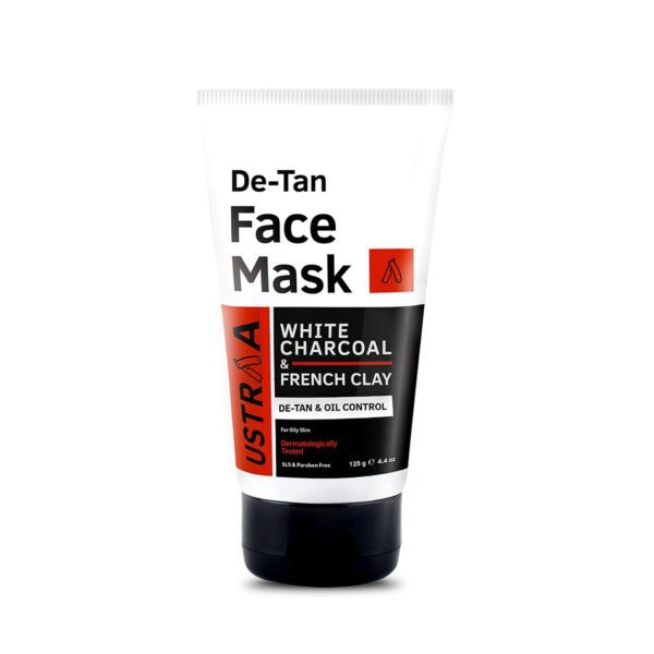 Ustraa Power Face Wash De-Tan & De-Tan Face Mask - Oily Skin - Ustraa
