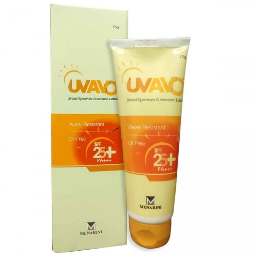 UVAVO Broad Spectrum Sunscreen Lotion 75gm(C)