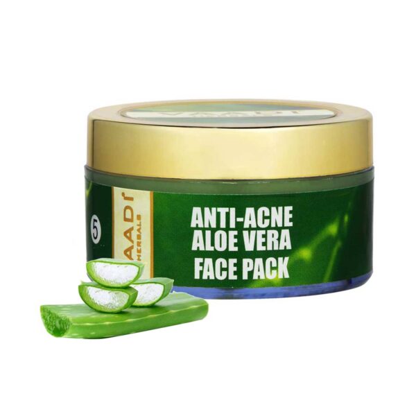 Vaadi Herbals Anti-Acne Aloe Vera Face Pack (70g) - Vaadi Herbals