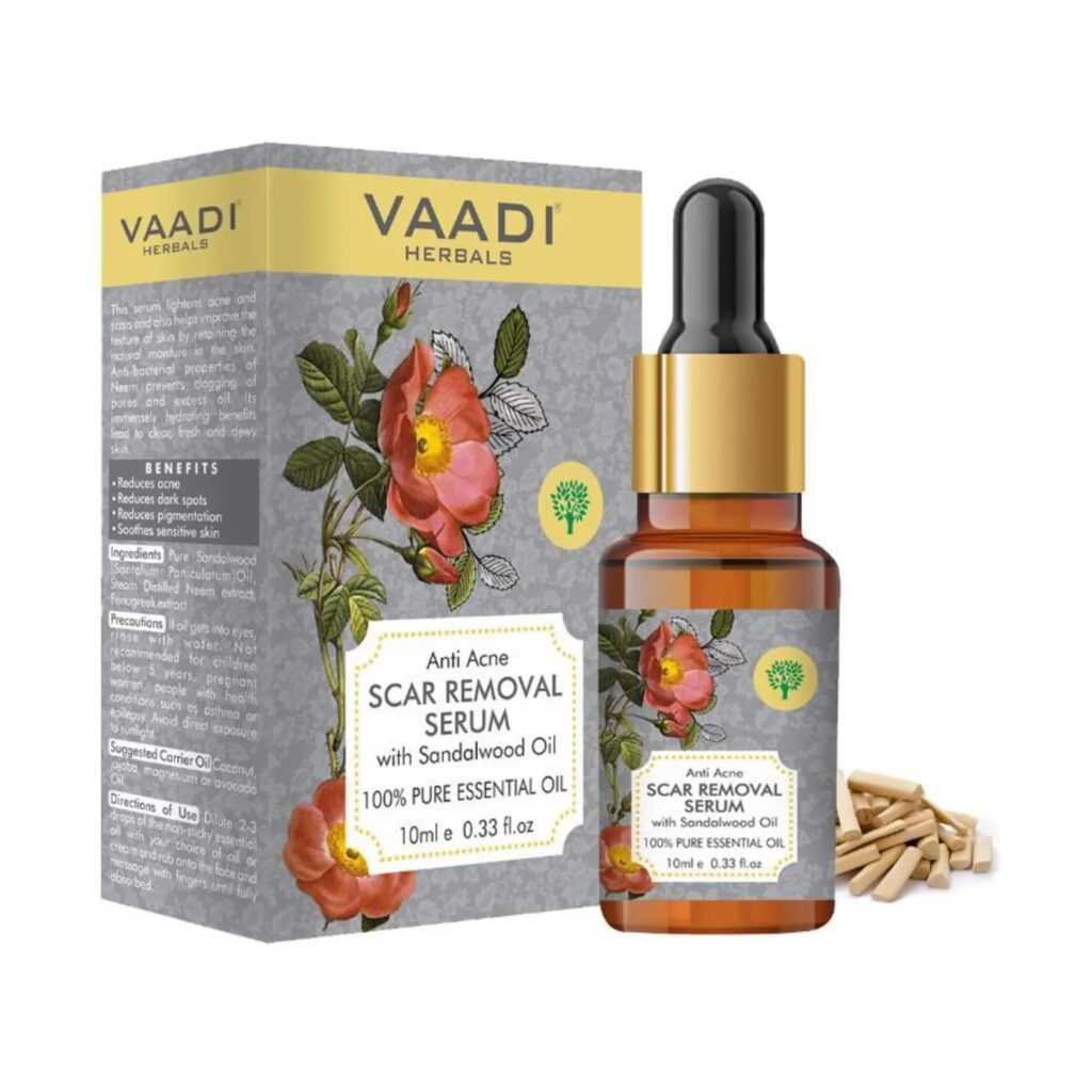 Vaadi Herbals Anti Acne Scar Removal Serum Essential Oil (10ml) - Vaadi Herbals