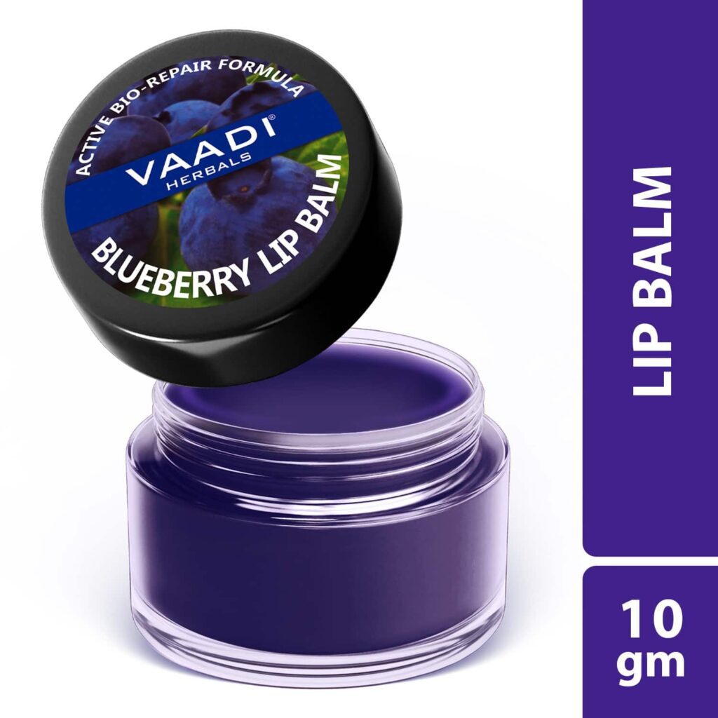 Vaadi Herbals Blueberry Lip Balm (10g) - Vaadi Herbals