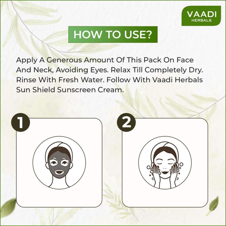 Vaadi Herbals Chandan Kesar Haldi Face Pack (120g) - Vaadi Herbals