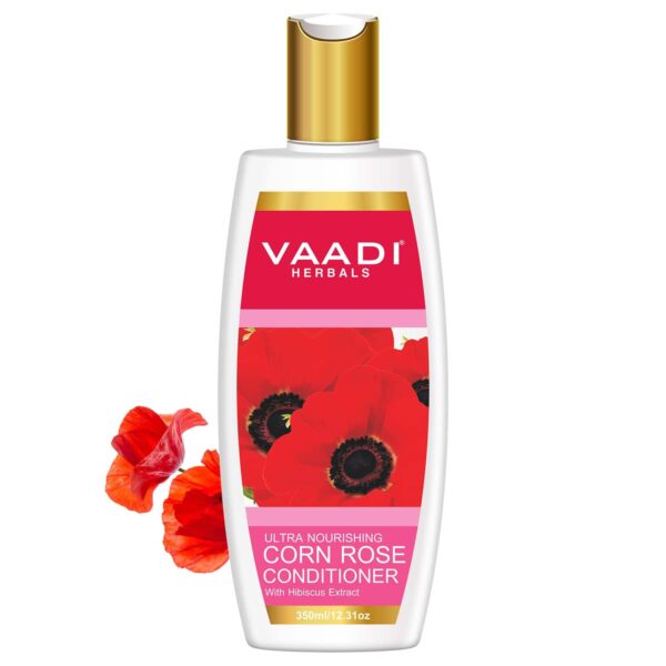 Vaadi Herbals Corn Rose Conditioner With Hibiscus Extract (350ml) - Vaadi Herbals