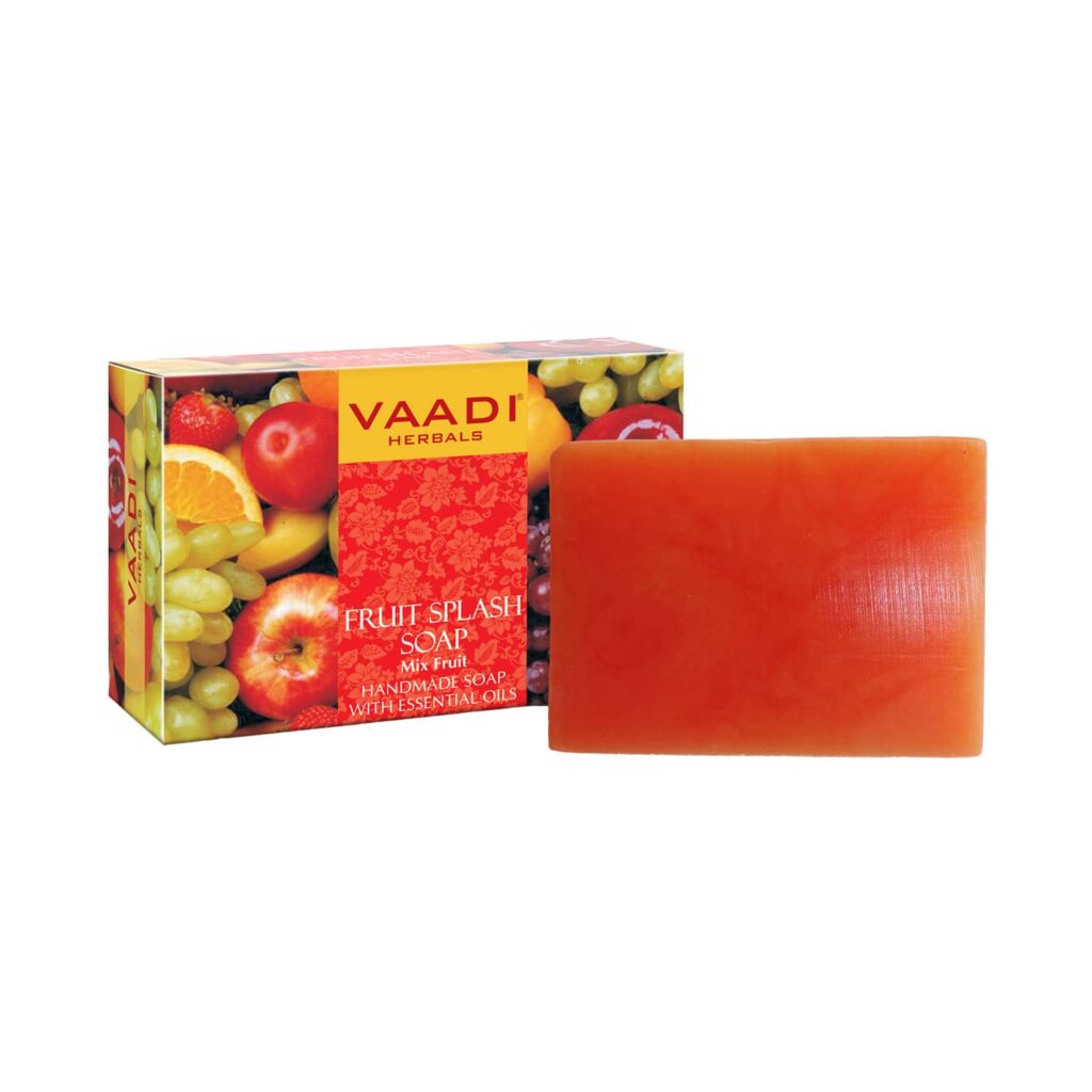 Vaadi Herbals Fruit Splash Soap (75g) - Vaadi Herbals