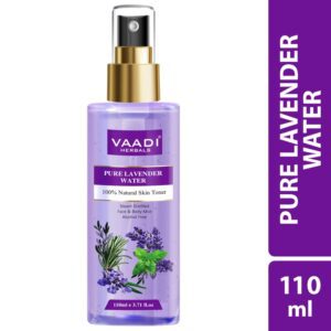 Vaadi Herbals Lavender Water 100% Natural and Pure Skin Toner (110ml) - Vaadi Herbals