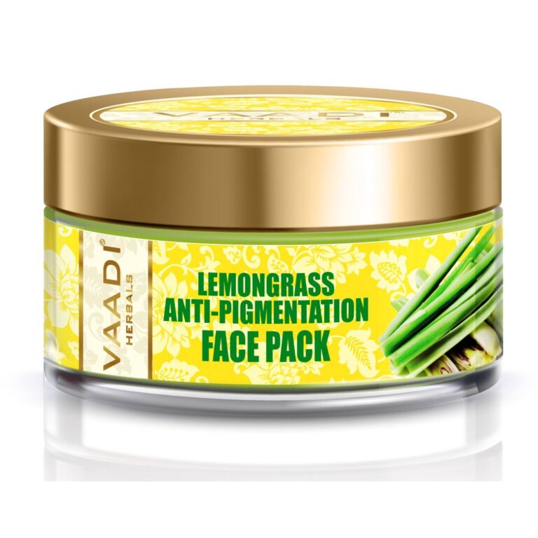 Vaadi Herbals Lemongrass Anti-Pigmentation Face Pack (70g) - Vaadi Herbals