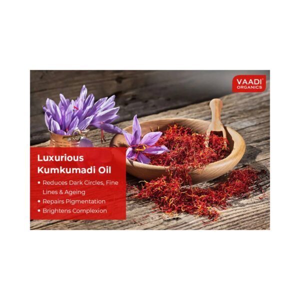 Vaadi Herbals Luxurious Kumkumadi Essential Oil (10ml) - Vaadi Herbals