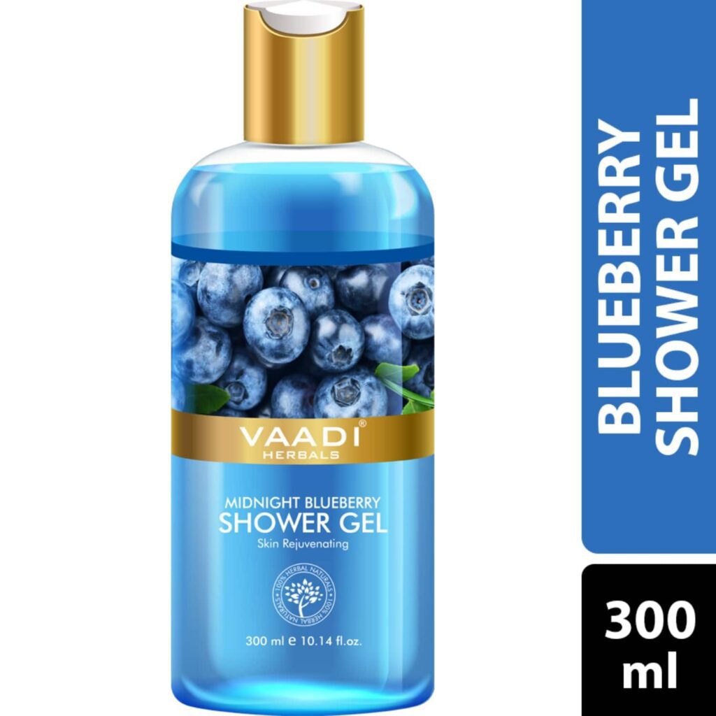 Vaadi Herbals Midnight Blueberry Shower Gel (300ml) - Vaadi Herbals