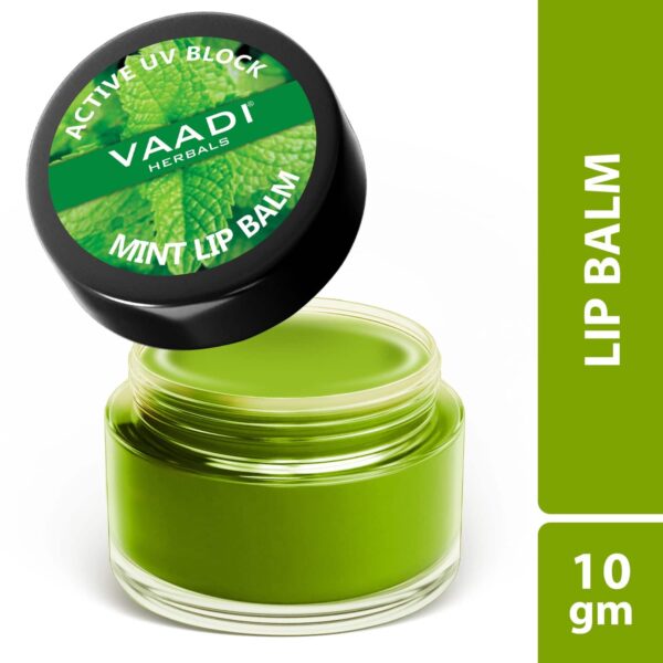 Vaadi Herbals Mint Lip Balm (10g) - Vaadi Herbals