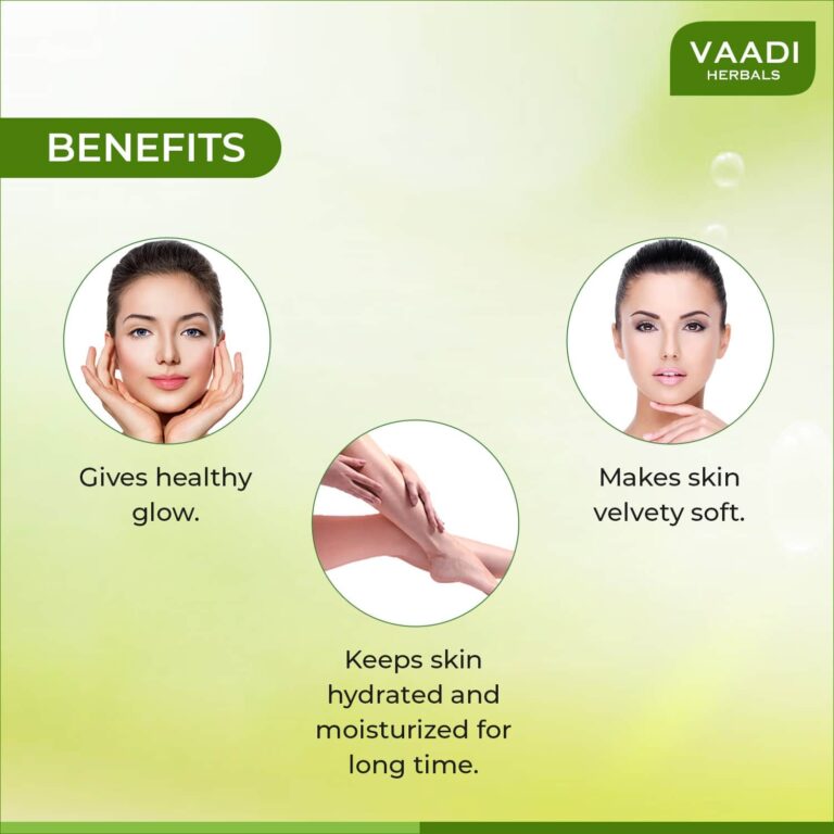 Vaadi Herbals Moisturising Lotion With Pink Rose Extract (110ml) - Vaadi Herbals