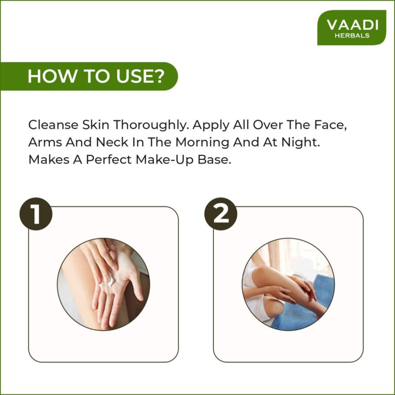 Vaadi Herbals Moisturising Lotion With Pink Rose Extract (110ml) - Vaadi Herbals