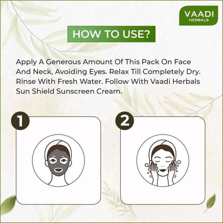 Vaadi Herbals Neem Anti-Acne Face Pack (120g) - Vaadi Herbals