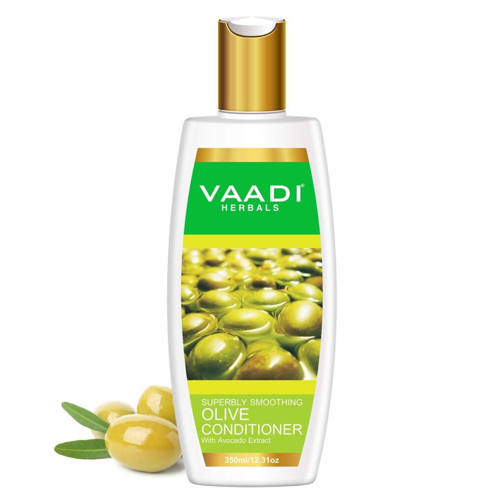 Vaadi Herbals Olive Conditioner With Avocado Extract (350ml) - Vaadi Herbals