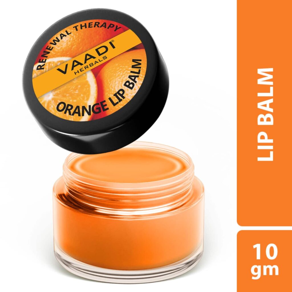 Vaadi Herbals Orange Lip Balm (10g) - Vaadi Herbals
