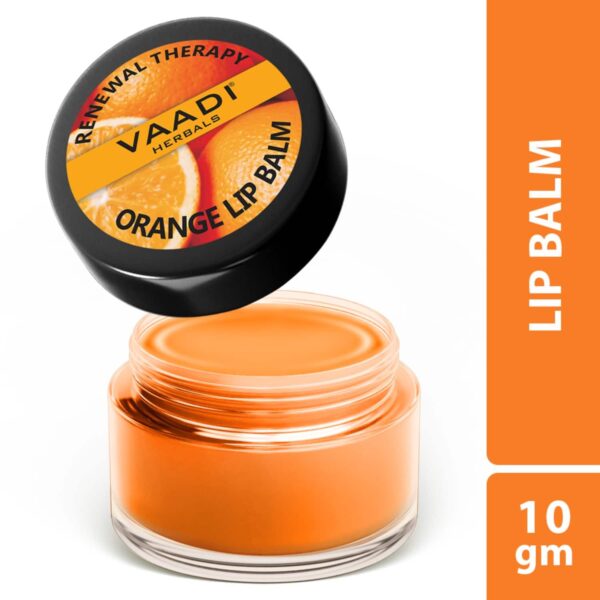 Vaadi Herbals Orange Lip Balm (10g) - Vaadi Herbals