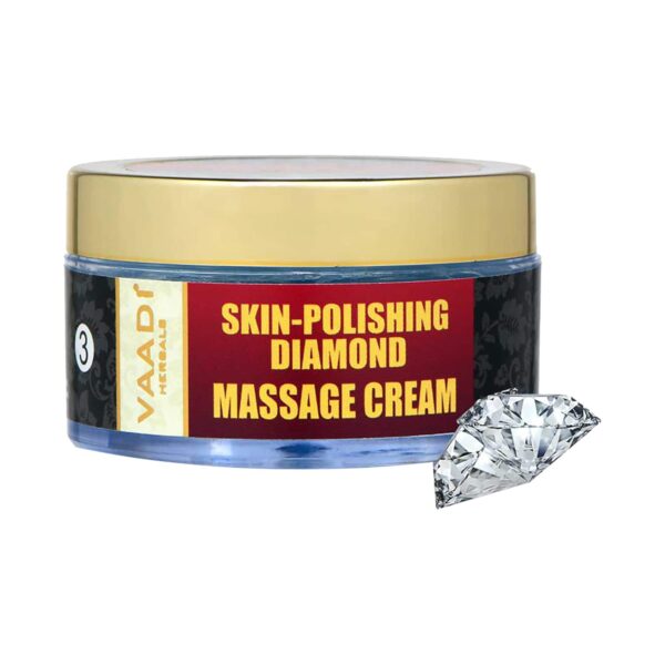 Vaadi Herbals Skin-Polishing Diamond Massage Cream (50g) - Vaadi Herbals