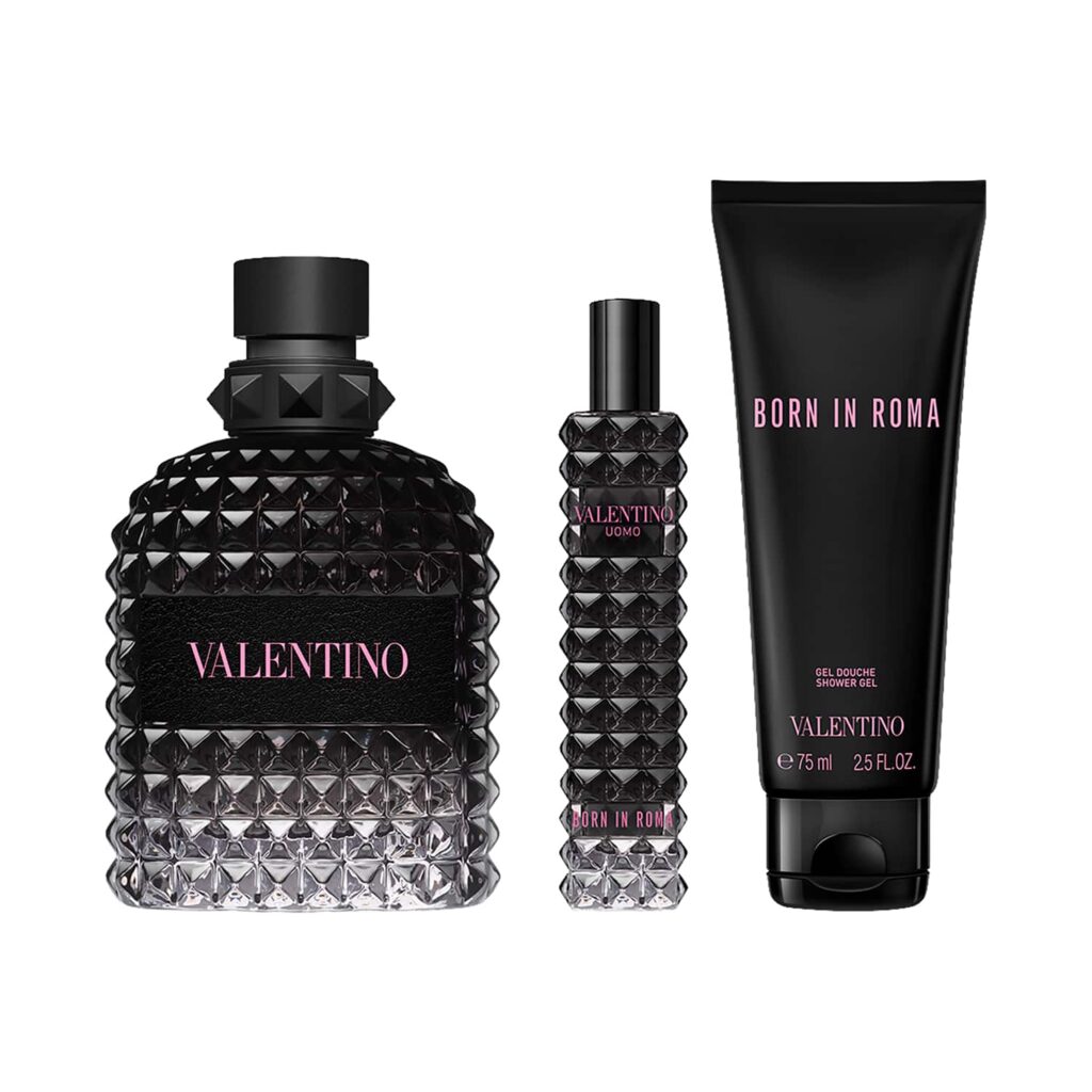 Valentino Born In Roma Uomo EDP and Shower Gel Gift Set (3 pcs) - Valentino