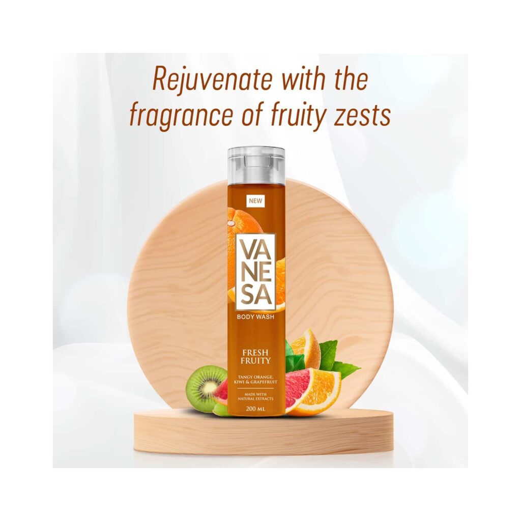 Vanesa Fresh Fruity Body Wash (200ml) - Vanesa