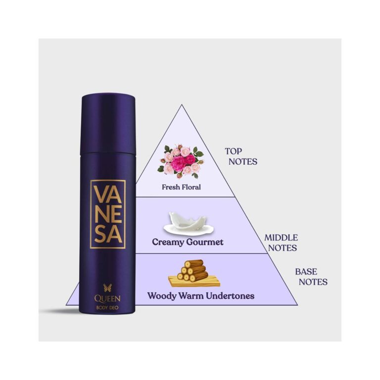 Vanesa Queen Deodorant Body Spray (150ml) - Vanesa