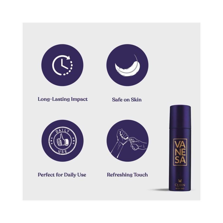 Vanesa Queen Deodorant Body Spray (150ml) - Vanesa