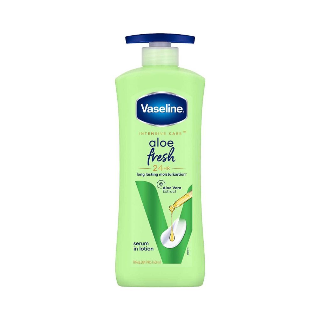 Vaseline Aloe Fresh Body Lotion With Aloe Vera Extract (600 ml) - Vaseline