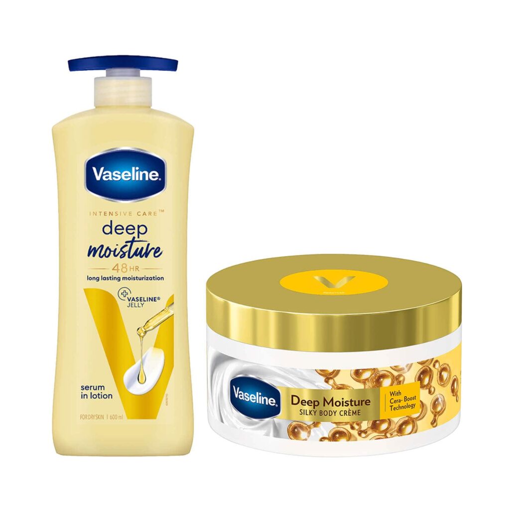 Vaseline Deep Moisture Body Lotion + Butter Combo - Vaseline