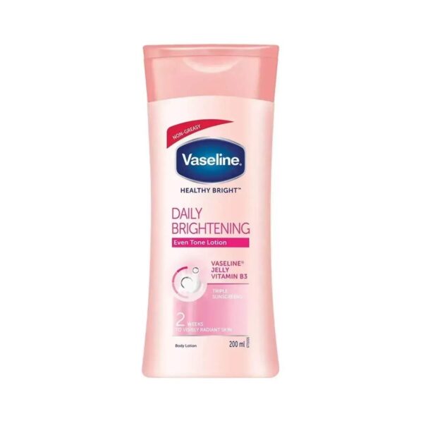Vaseline Healthy Bright Daily Brightening Body Lotion - (200ml) - Vaseline