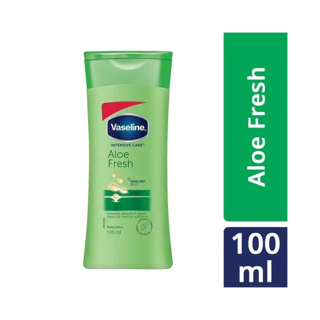 Vaseline Intensive Care Aloe Fresh Body Lotion - (100ml) - Vaseline