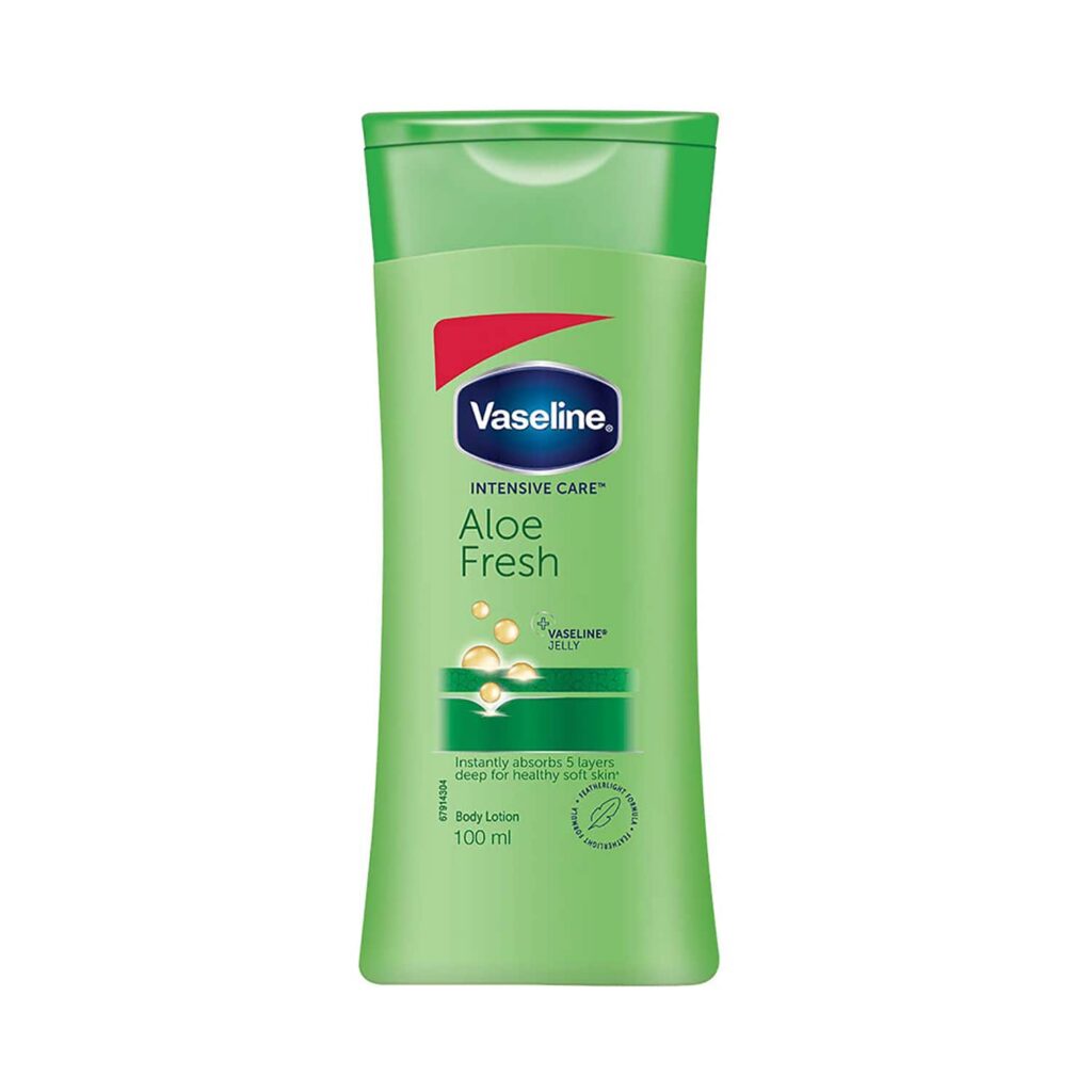 Vaseline Intensive Care Aloe Fresh Body Lotion (100ml) - Vaseline