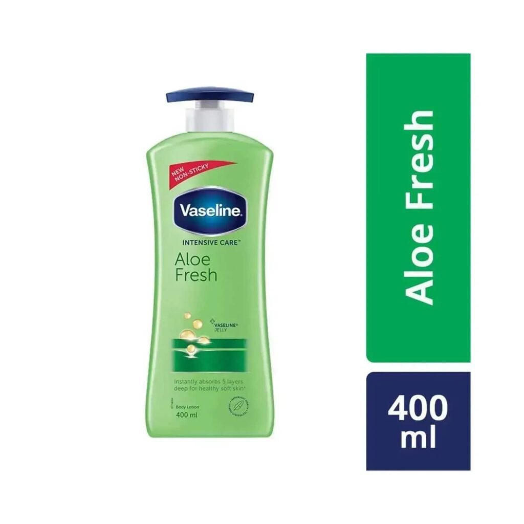 Vaseline Intensive Care Aloe Fresh Body Lotion - (400ml) - Vaseline