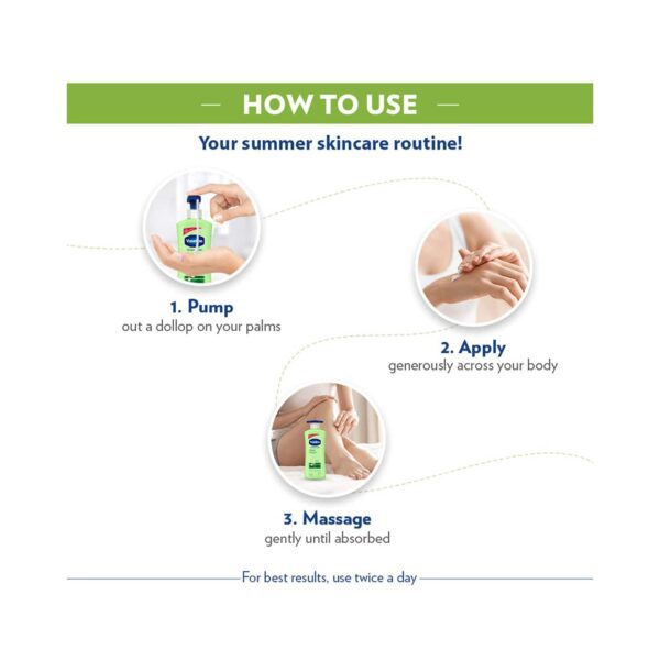 Vaseline Intensive Care Aloe Fresh Body Lotion (400ml) - Vaseline