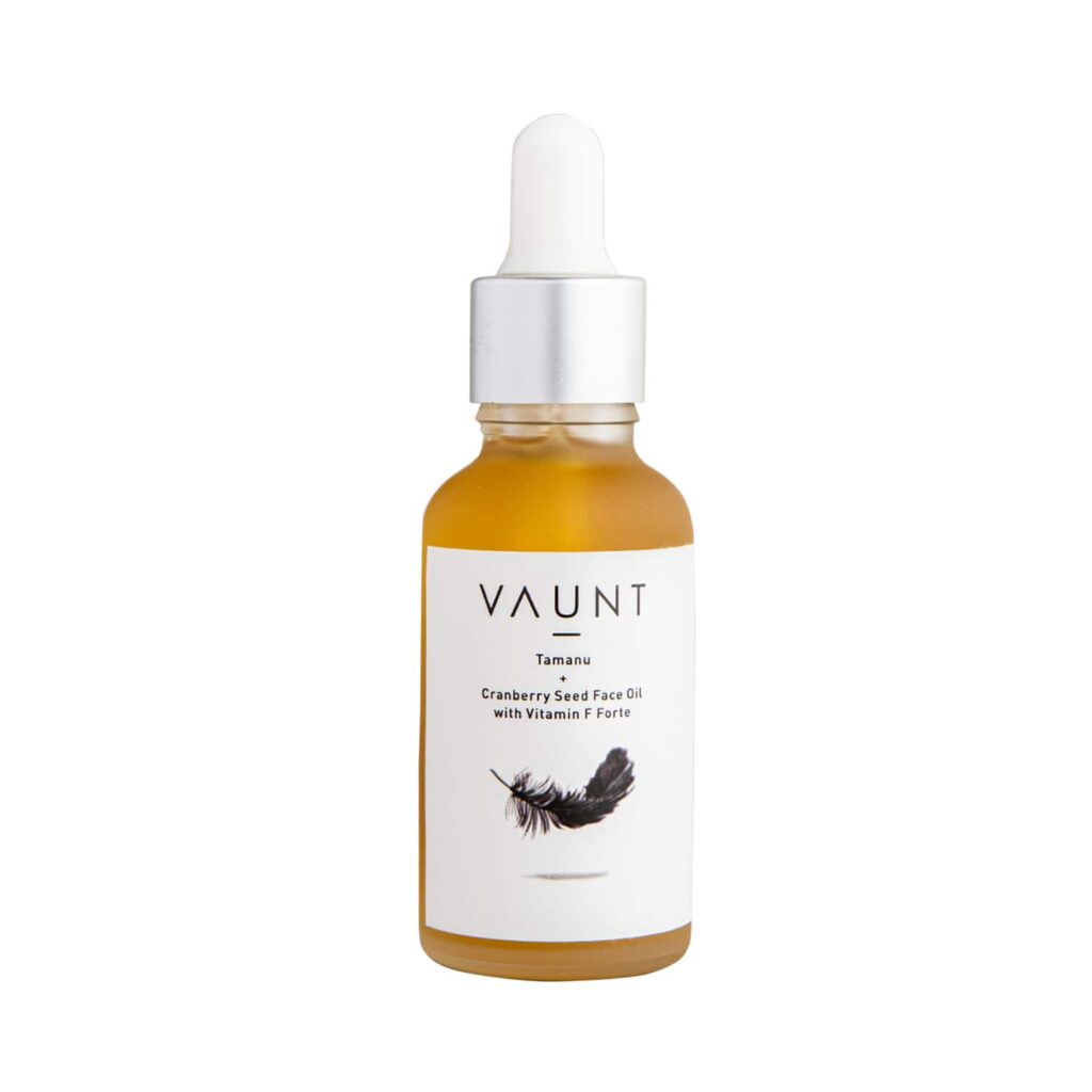 VAUNT Tamanu + Cranberry Seed Face Oil With Vitamin F Forte (30ml) - VAUNT